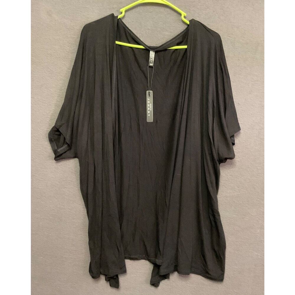Made By Johnny Open Front Romantic Cardigan Boho Drape Jacket Women's XXL NWT‎